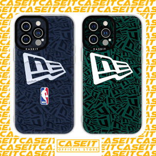 Ốp lưng iphone cạnh vuông Caseit New Eraa NBA bóng rổ hiphop 8/8plus/x/xs/11/12/13/14/pro/max/plus/promax