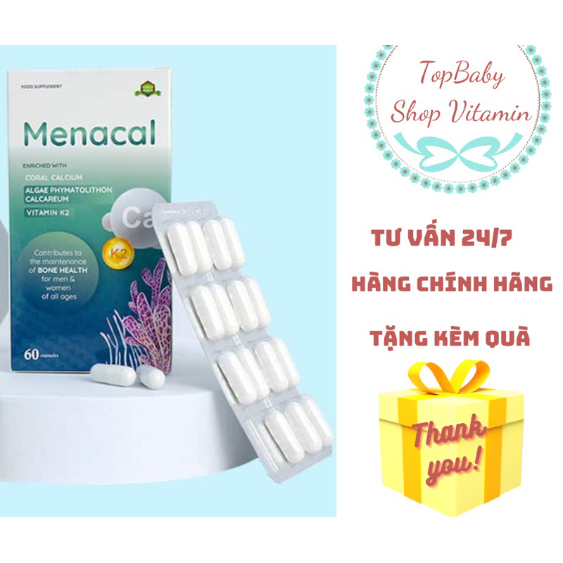 Canci tảo biển đỏ Menacal k2D3mk7