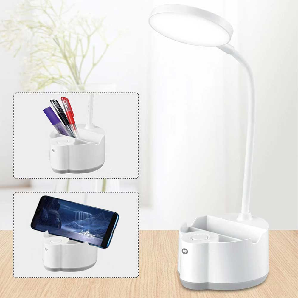 Đèn bàn học cao cấp sạc usb chống cận thị 2 chế độ Dp 6055B