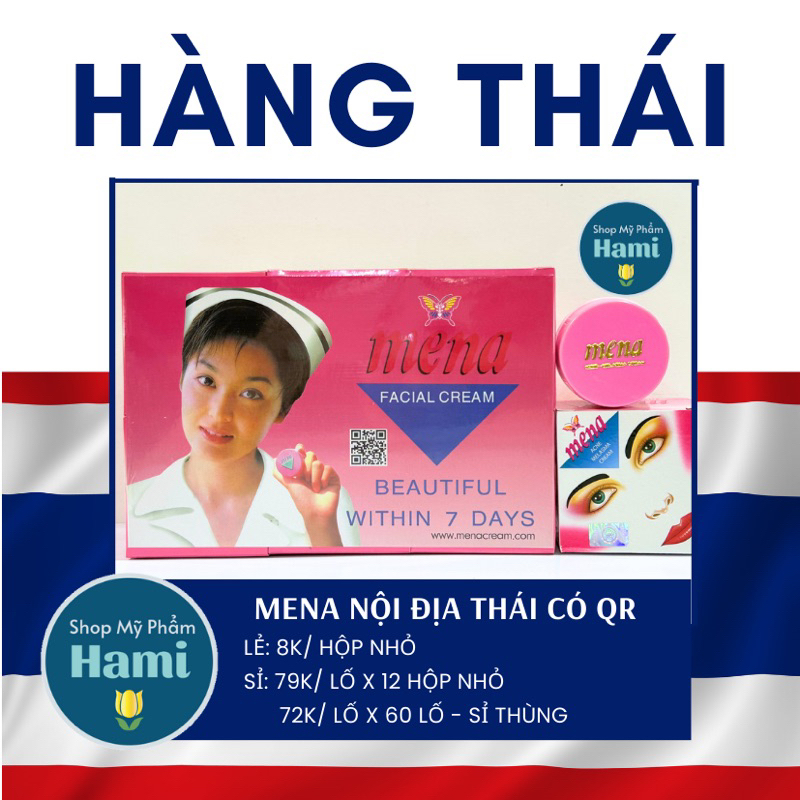 MENA QR NỘI ĐỊA THÁI 3G - Hàng Loại 1
