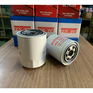 Lọc dầu nhờn, lọc nhớt động cơ xe tải hyundai 1t25 đến 3t5, hyundai porter 2, hyundai starex, solati....(mã: 26300-42040