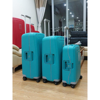 Sét Valy Samsonite Màu Xanh Mint - Made in EU xịn xò của hãng Samsonite
