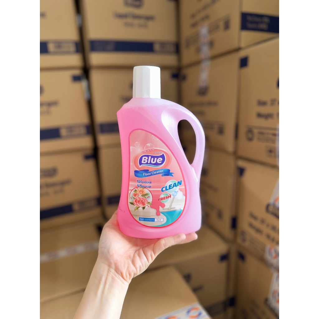 Nước Lau Sàn Blue Hàn Quốc chai 1L Chính hãng