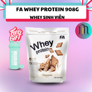 Fa whey protein - dòng whey concentrate - giúp tăng cơ - bịch 908g