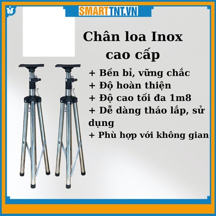 Chân loa đứng loại cao 1.8M bằng inox cao cấp SPS-602M