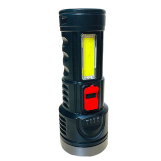 Đèn pin siêu sáng L822 Pin sạc tích hợp sạc cổng USB đèn cạnh dải led