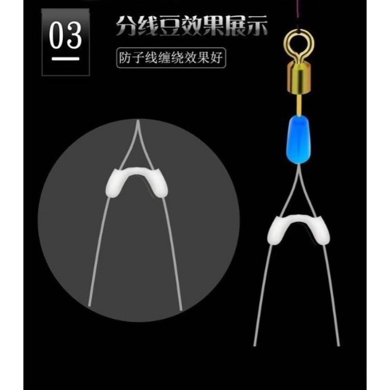 Ngã 3 chống xoắn thẻo hãng AoHu ,chống rối thẻo , tách rời thẻo