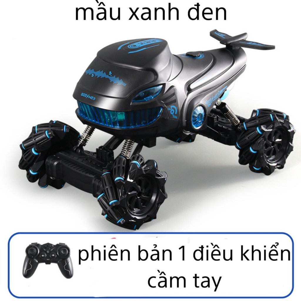 XE OTO ĐỊA HÌNH Gầm Cao Kiểu Dáng Cá  Bay Mới 2023 Có chức Năng Phun Sương