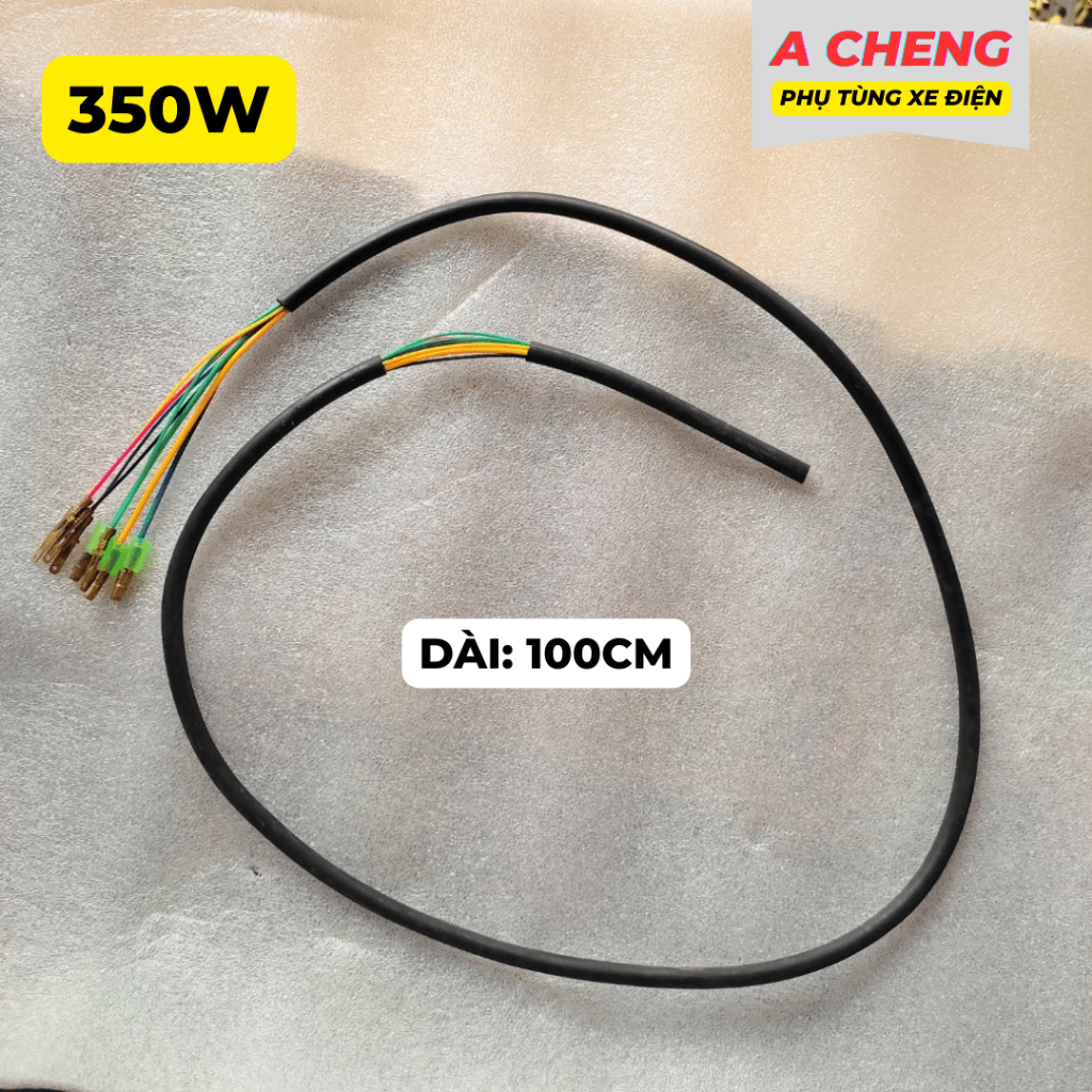 Dây Pha Lõi Động Cơ 350W 500W 800W Xe Đạp Điện - Xe Máy Điện Chấn Động Cao Cấp