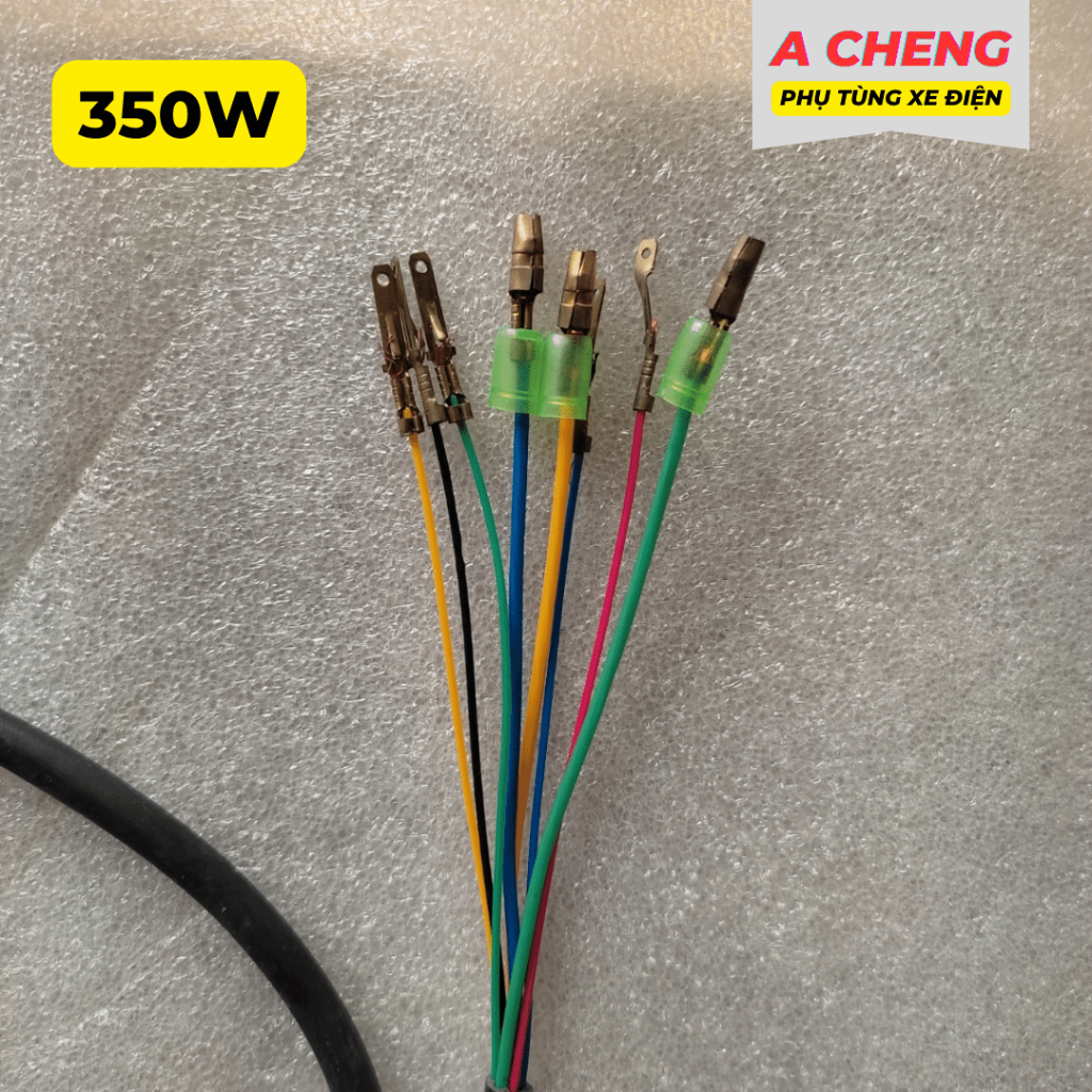 Dây Pha Lõi Động Cơ 350W 500W 800W Xe Đạp Điện - Xe Máy Điện Chấn Động Cao Cấp
