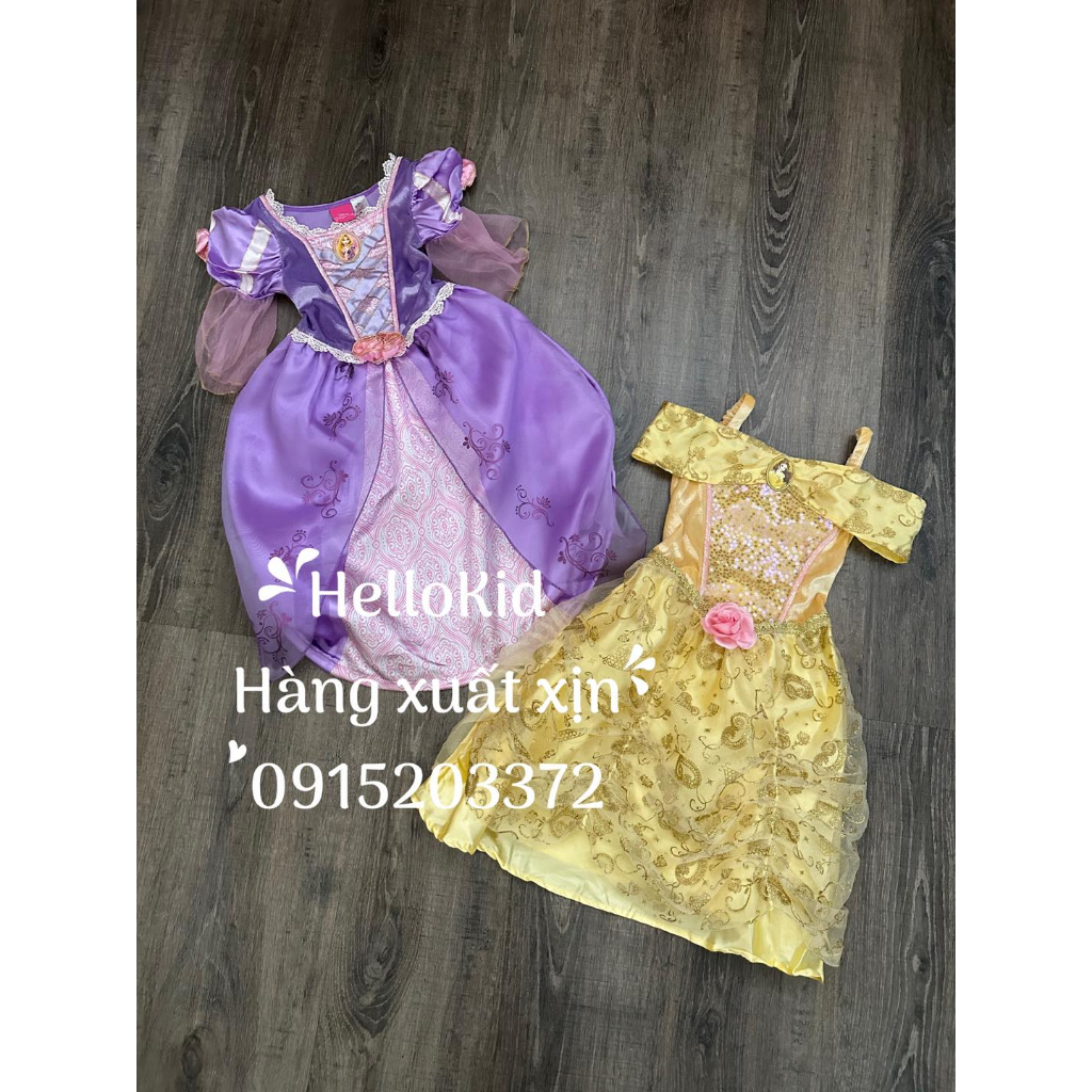 Váy party hoá trang công chúa cho bé
