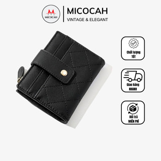 Ví nữ ngắn mini cầm tay TAOMICMIC đựng tiền nhỏ gọn thời trang da cao cấp cực đẹp TM06