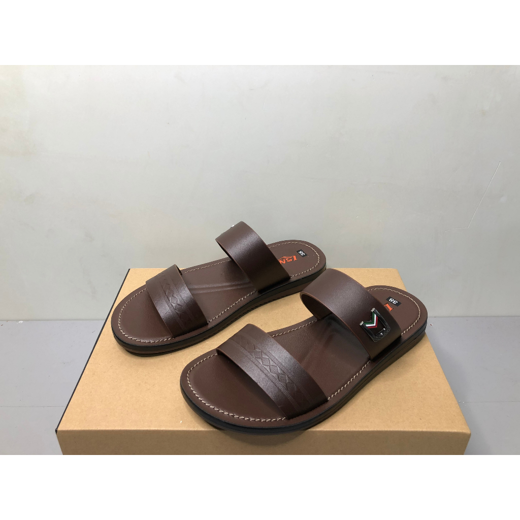 Dép Da Nam Cao Cấp Da Xịn - Sandal Nam Da Bò Đế Khâu, Dép Quai Hậu Phong Cách Cách Lịch Lãm Sang Xịn Đẹp