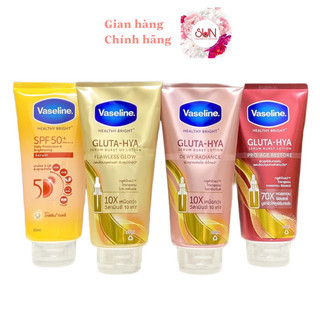 DƯỠNG THỂ VASELINE HEALTHY BRIGHT GLUTA-HYA SERUM BRUST LOTION 10X