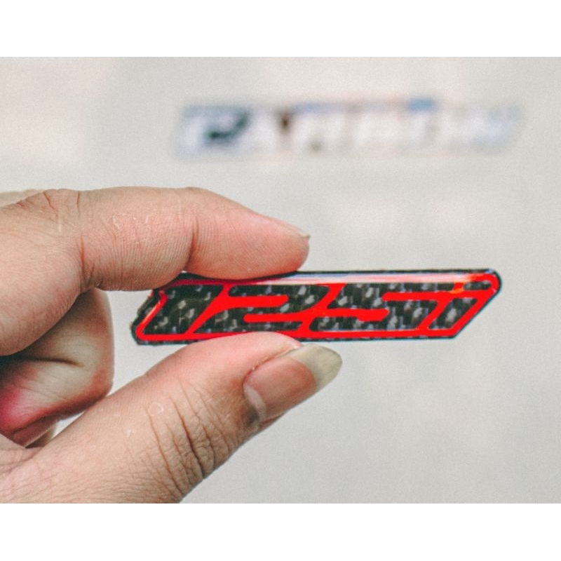 Tem Dán 125i Đúc Sợi CarbonFiber 100% Cao Cấp