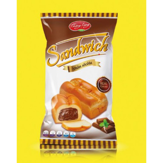 Bánh mỳ tươi Bamboo nhân sôcôla hiệu Thăng Long food