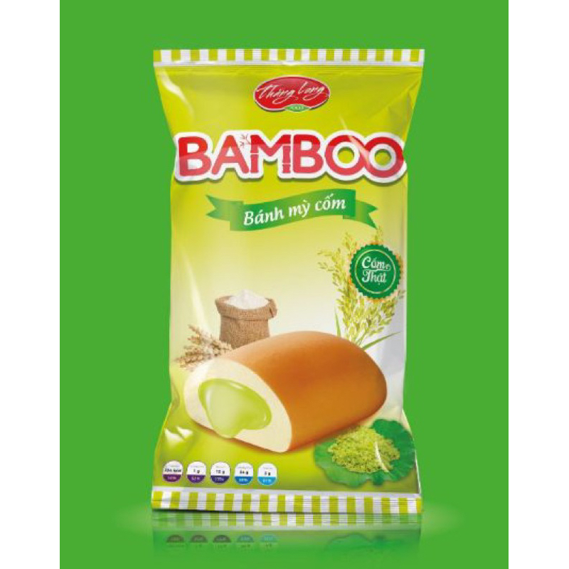Bánh mỳ tươi nhân cốm Bamboo hiệu Thăng Long food