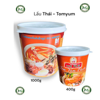Gia vị lẩu Thái tôm yum 1000g,400g - Gia vị lẩu maeploy, lobo Thai Lan