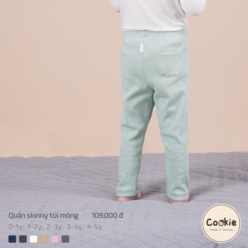 Set 2 quần skinny Cookie dành cho bé trai bé gái