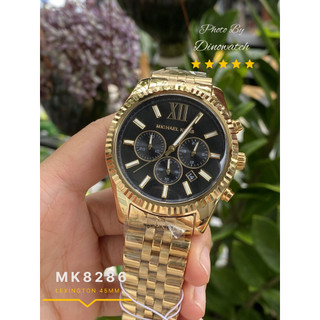 Đồng Hồ Nam Michael Kors Lexington MK8286 Màu Vàng Mặt Đen