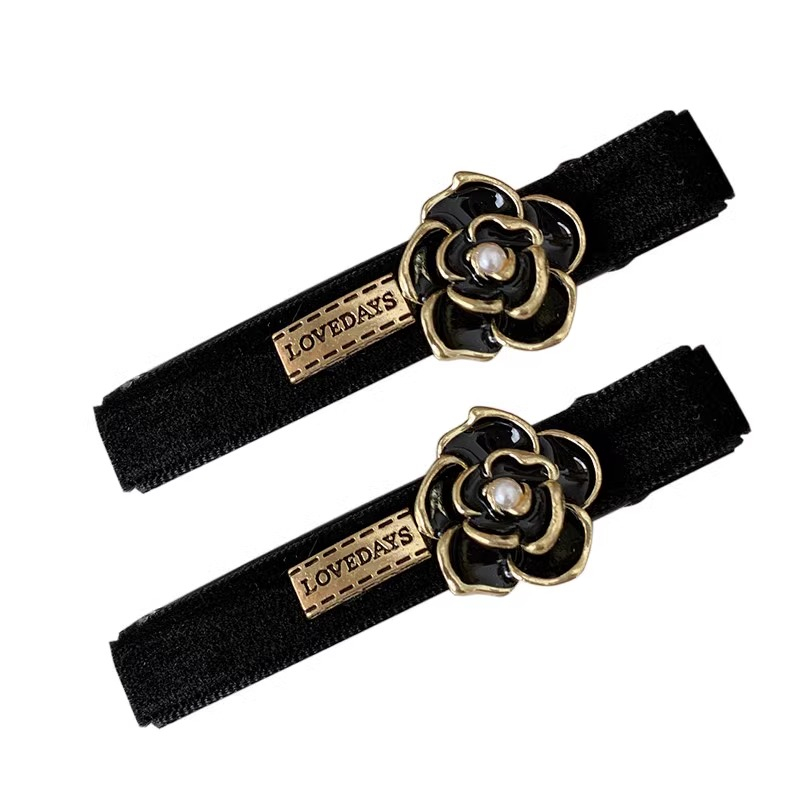 Set 3 Kẹp Bấm Mái Icon Dễ Thương Loại To Jussy Official Kiểu Kẹp Tóc Mái Màu Đen Sang Chảnh Hot Trend