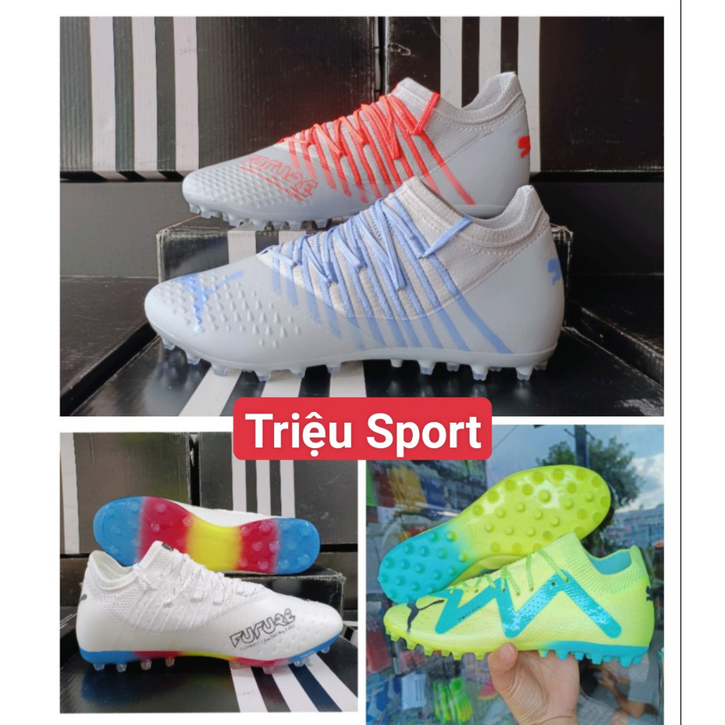 giày đá bóng Pu.ma future z1.3 , Pursuit MG ( tặng tất + túi rút + hộp )