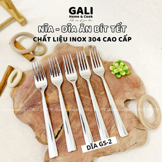 Dĩa Nĩa Inox 304 Cao Cấp Ăn Bít Tết, Ăn Mì Ý, Thịt Nguội, Thịt Bò, Sang Trọng, Tinh Tế| Galihomecook