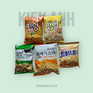 Snack quẩy Hàn Quốc Dongwha 140g các loại