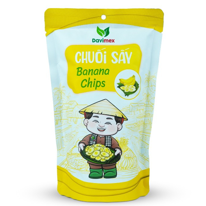 Chuối sấy giòn 50G
