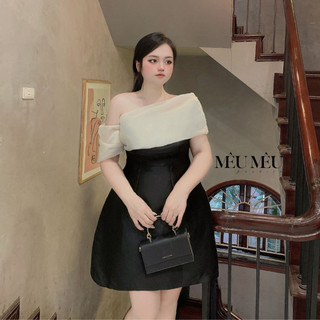 [Mã INBAU300 giảm 10% đơn 250K] Đầm dự tiệc Mêu Mêu Bigsize 55-90kg đi chơi, đi tiệc đều được