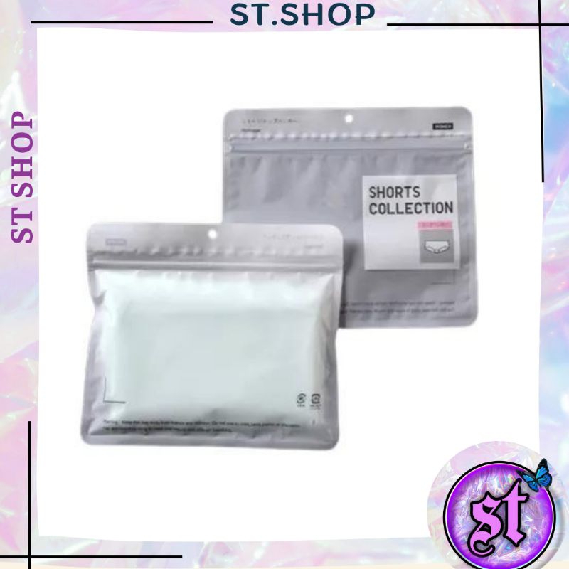 Túi zip đựng quần lót. Set 5 túi Zip đựng đồ lót và đồ dùng cá nhân tiện lợi