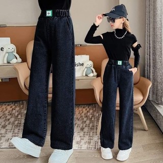 Quần ống suông+bo gấu giấy bé gái đại cồ