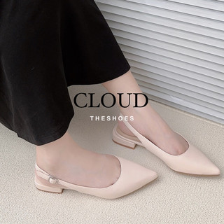 Giày sandals mũi nhọn bít mũi
