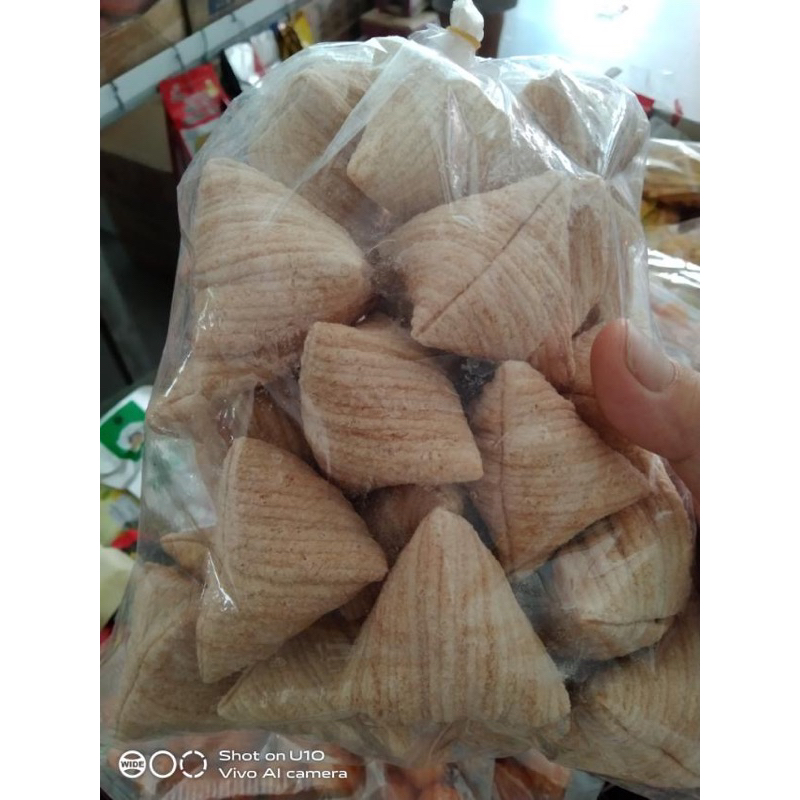 1kg Snack bim bim củ mài hình chóp giòn tan siêu ngon