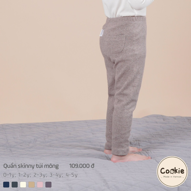 Set 2 quần skinny Cookie dành cho bé trai bé gái