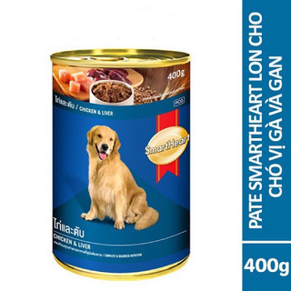 Pate cho chó Smartheart lon 400gr