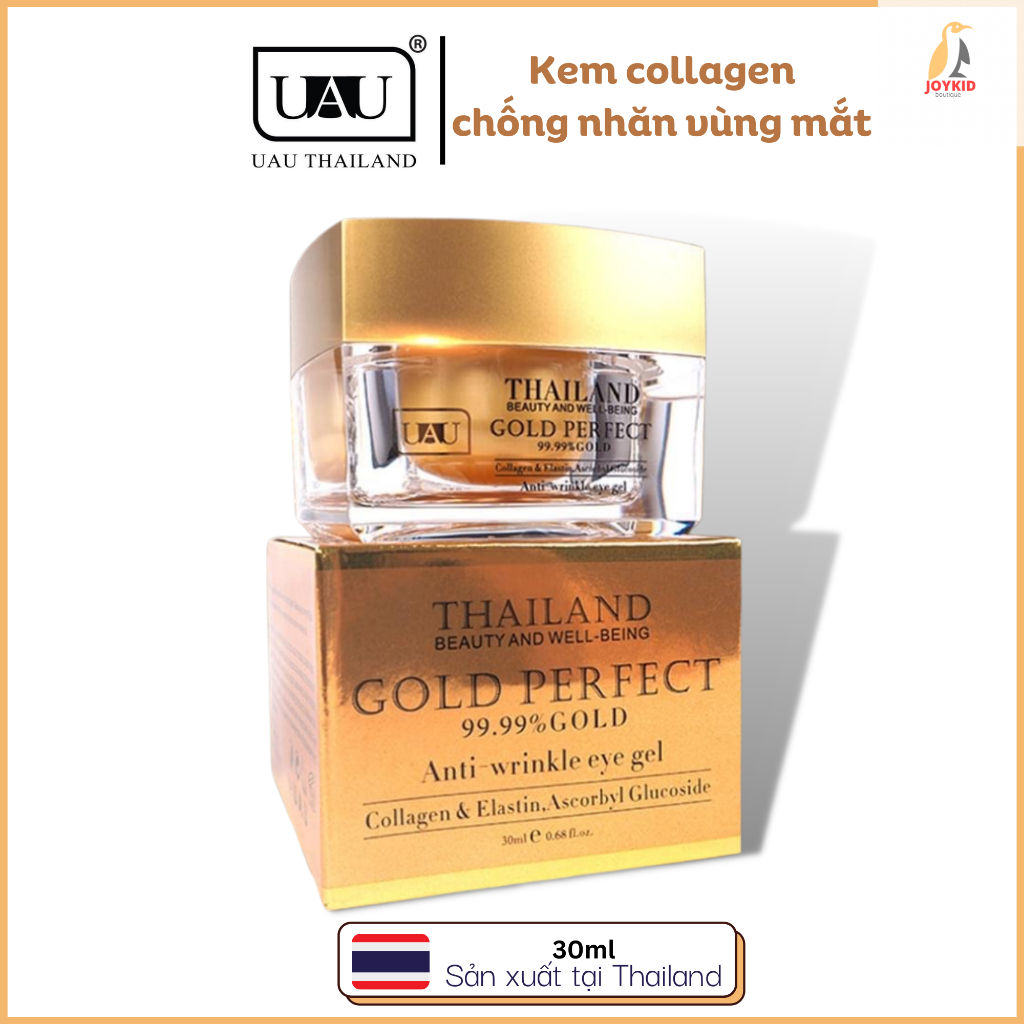 Kem UAU Anti-wrinkle Eye Gel Gold Perfect Thái Lan chống nhăn vùng mắt