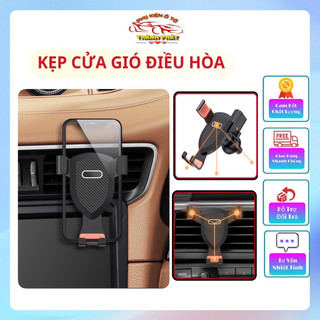 Giá đỡ kẹp điện thoại trên ô tô xoay 360 độ gắn cửa gió điều hòa xe hơi nhỏ gọn chắc chắn tiện lợi (MẪU MỚI 2023)
