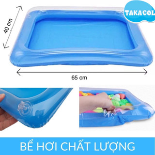 Phao chơi cát, bể phao chơi cát động lực cho bé chơi sạch sẽ kt 65*40, 40*28