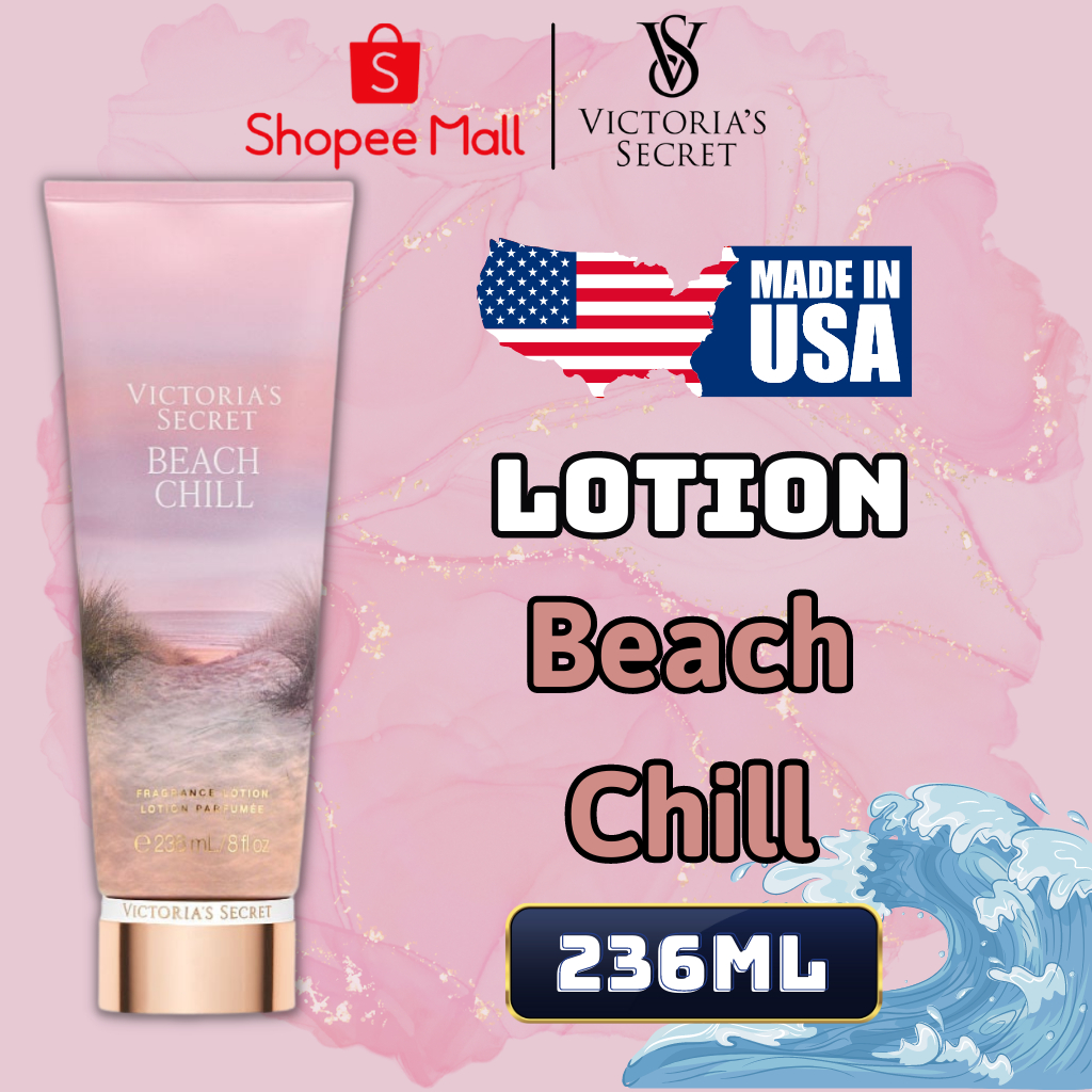 Body Mist Victoria Secret Chính Hãng Beach Chill, Xịt Thơm Body Toàn Thân Hương Nước Hoa 250ml