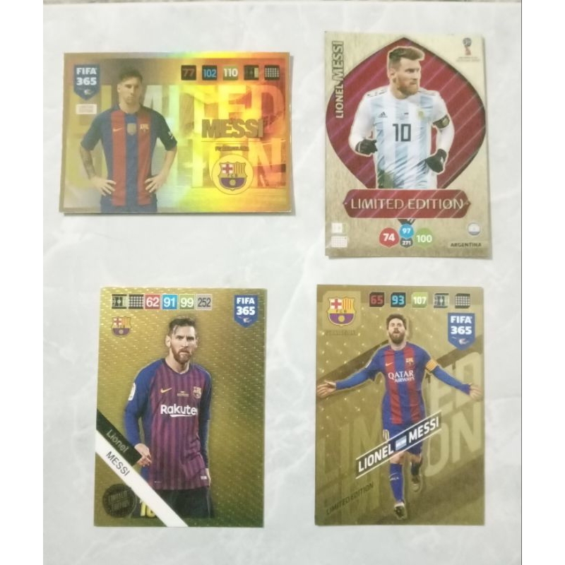 Thẻ cầu thủ bóng đá Lionel Messi