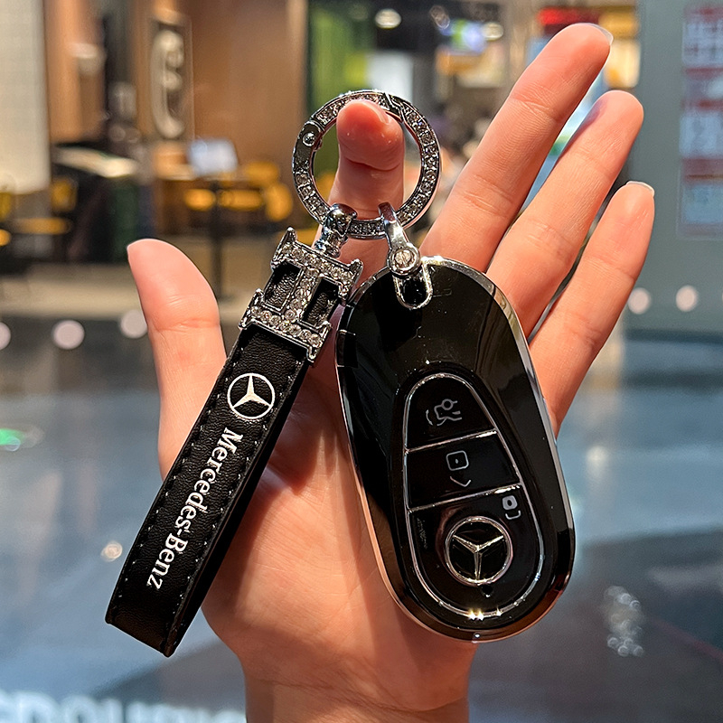 Vỏ Bảo Vệ Chìa Khóa Xe Hơi Mercedes Benz 2021 C Class S Class W223 S350 S400 S450 S500 C200 C260 2021