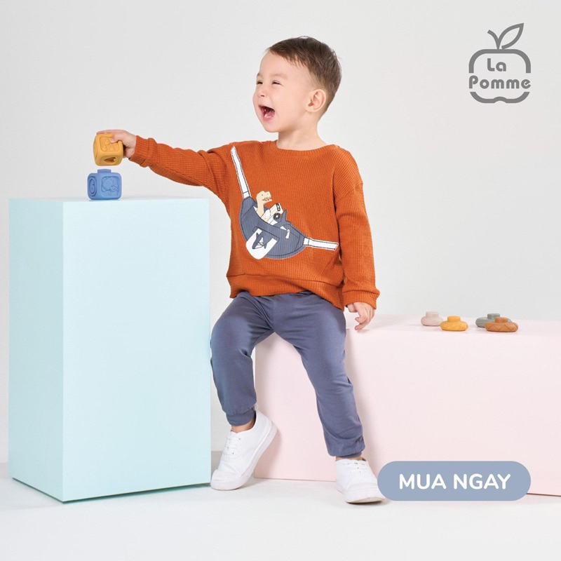 Bộ dài tay La pomme các mẫu 2023 thu đông cao cấp