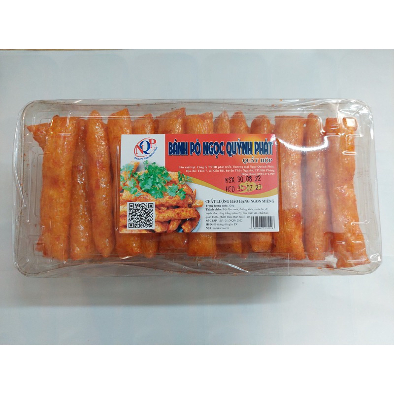 Bánh pò quẩy hộp to 320g - ăn vặt cổng trường siêu ngon