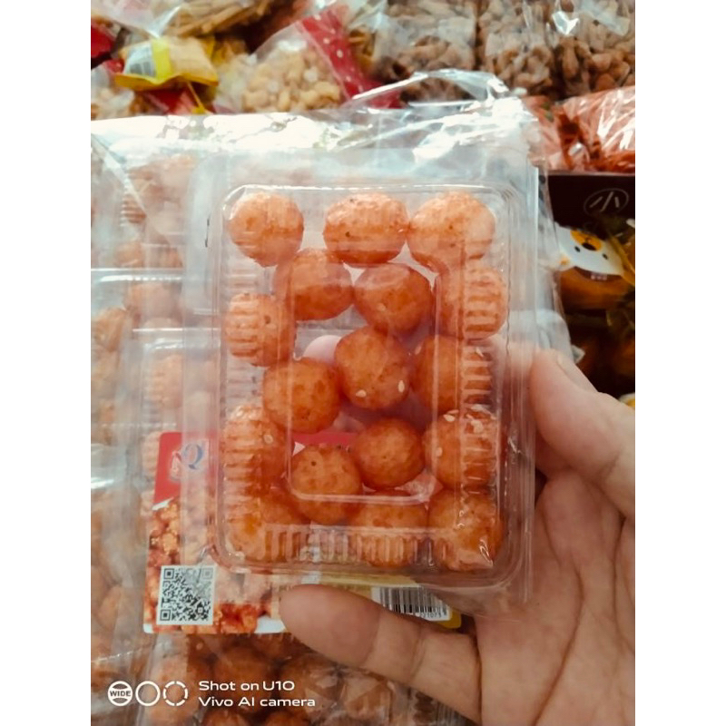Bánh pò viên vừng hộp nhỏ cay cay siêu ngon