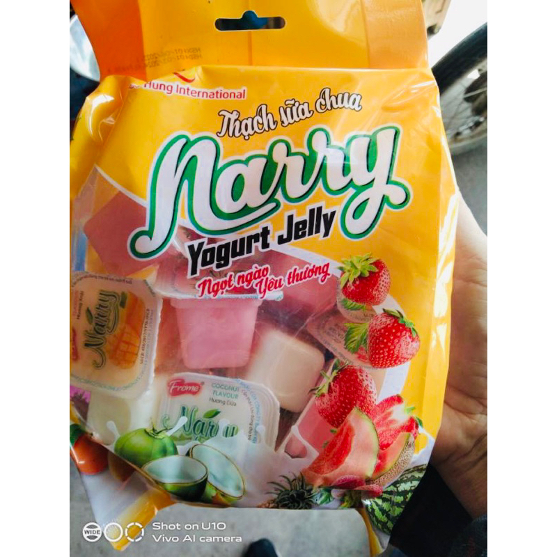 Thạch sữa chua Marry thương hiệu Bảo Hưng thơm mát các vị