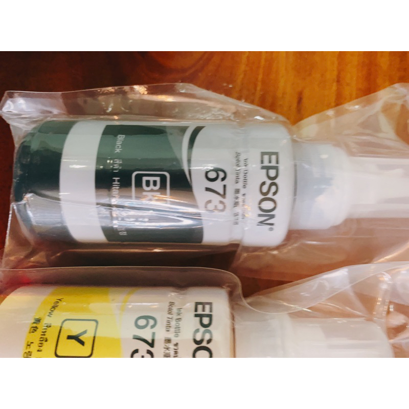 Nguyên set 6 màu mực Epson 673 cho máy Epson L1800 L805 giá tốt