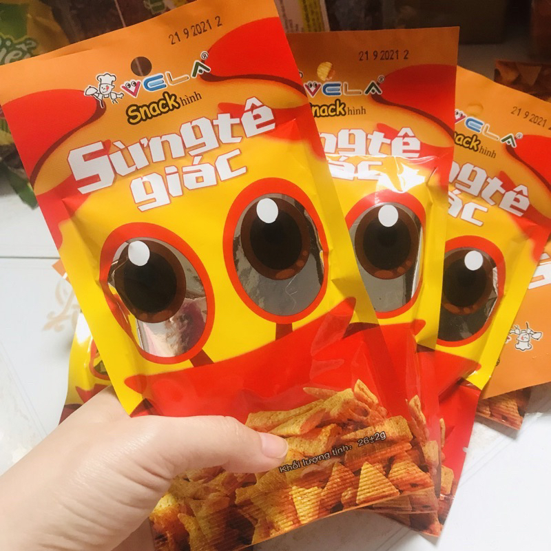 Bim Bim snack sừng tê giác gói 30g