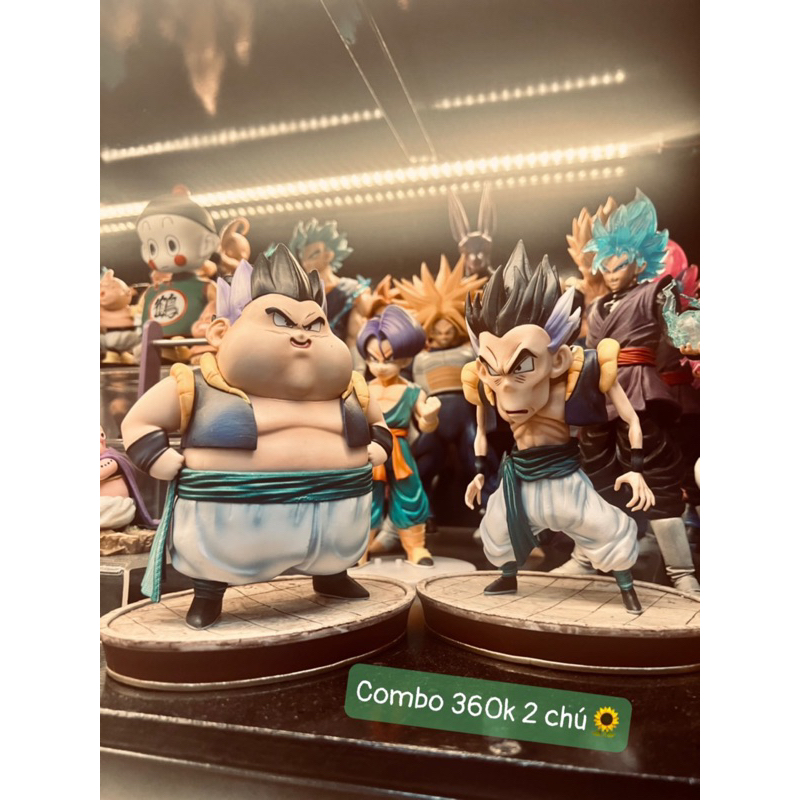 Mô Hình Gotenk Béo+Gầy Cao 15cm Sắc Nét Trong Truyện Dragon Ball