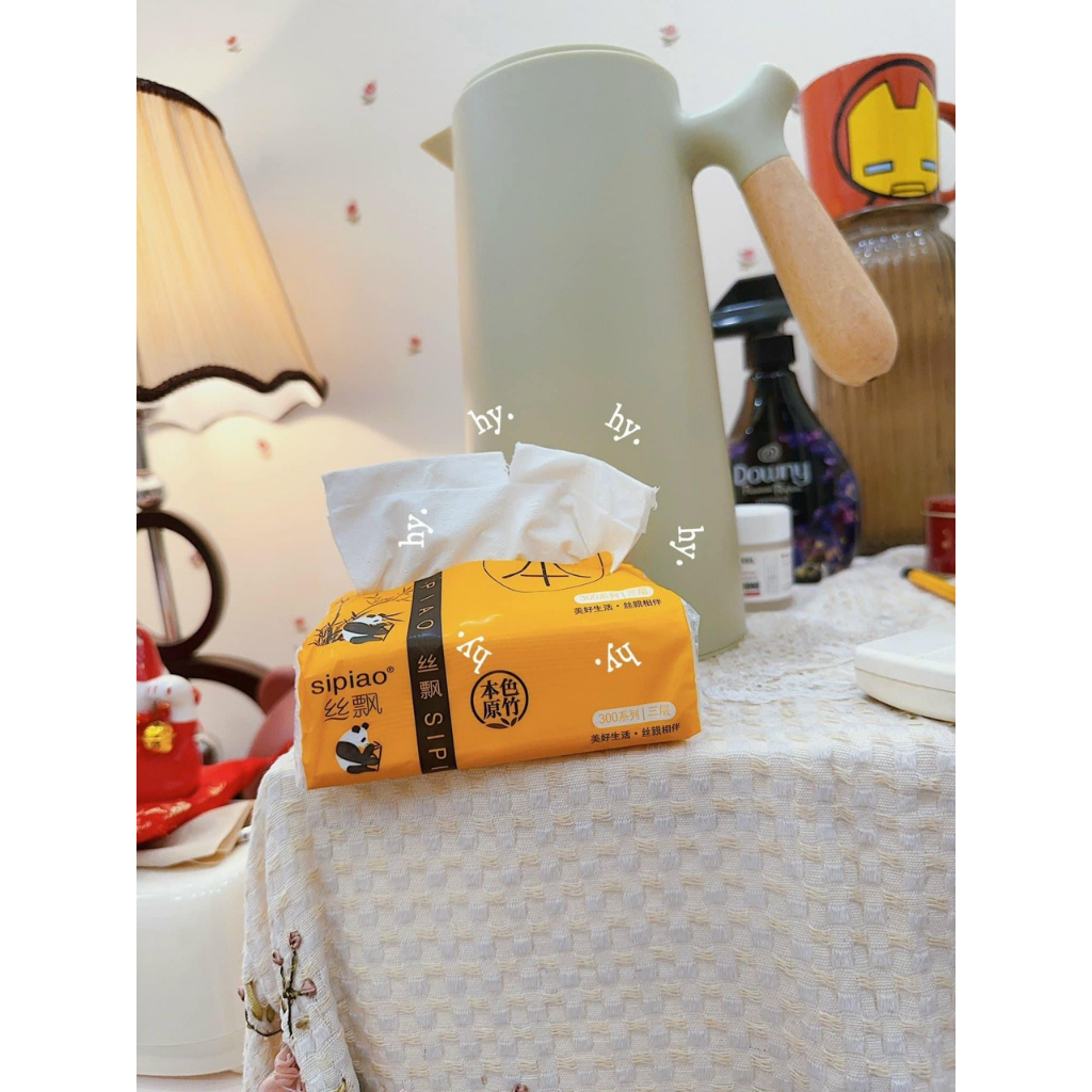 Giấy rút Sipao 1 gói 300 tờ 3,6k/1 bịch - gd6